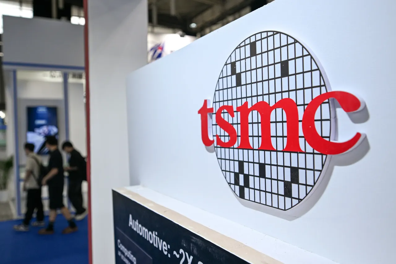 Visitors visited the TSMC exhibition area at the 2025 World Semiconductor Expo in Nanjing, Jiangsu Province, China on June 20, 2025. 