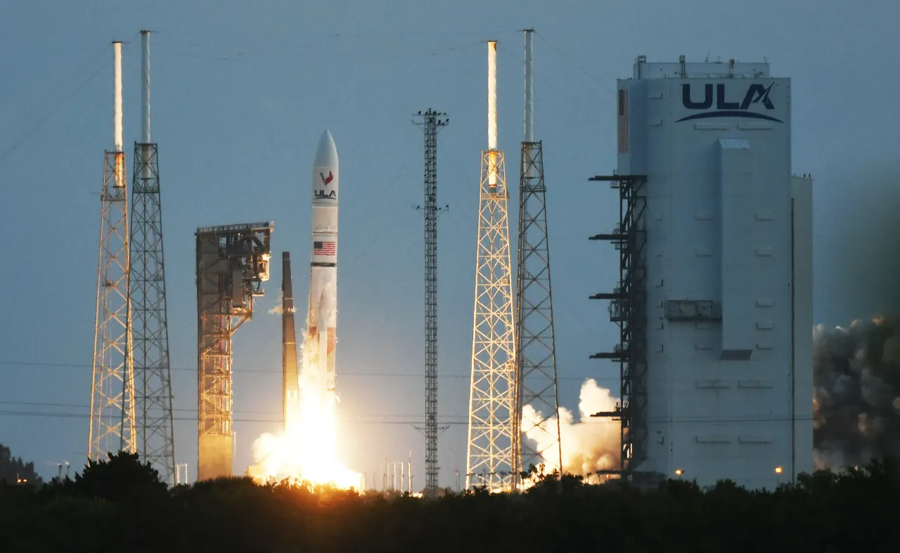 Vulcan rocket preparing for launch