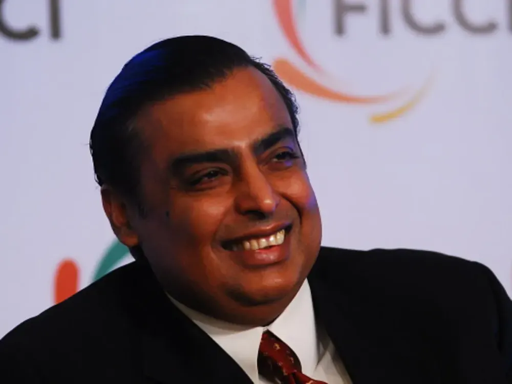Mukesh Ambani, Chairman and Managing director of Reliance Industries at 83 AGM of FICCI, on March 1, 2011 in New Delhi, India. (Photo by Pradeep Gaur/Mint via Getty Images)