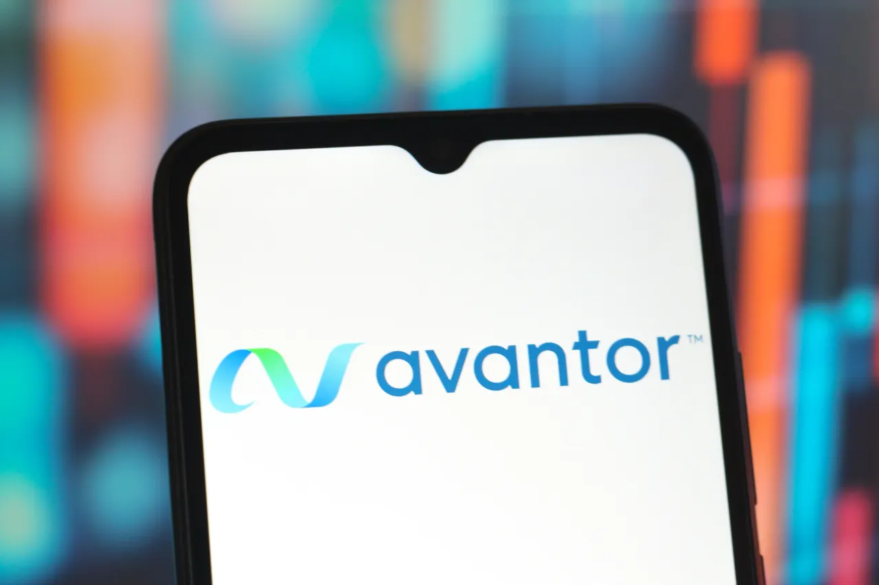 In this photo illustration, the Avantor logo is seen displayed on a smartphone screen. (Photo Illustration by Thomas Fuller/SOPA Images/LightRocket via Getty Images)