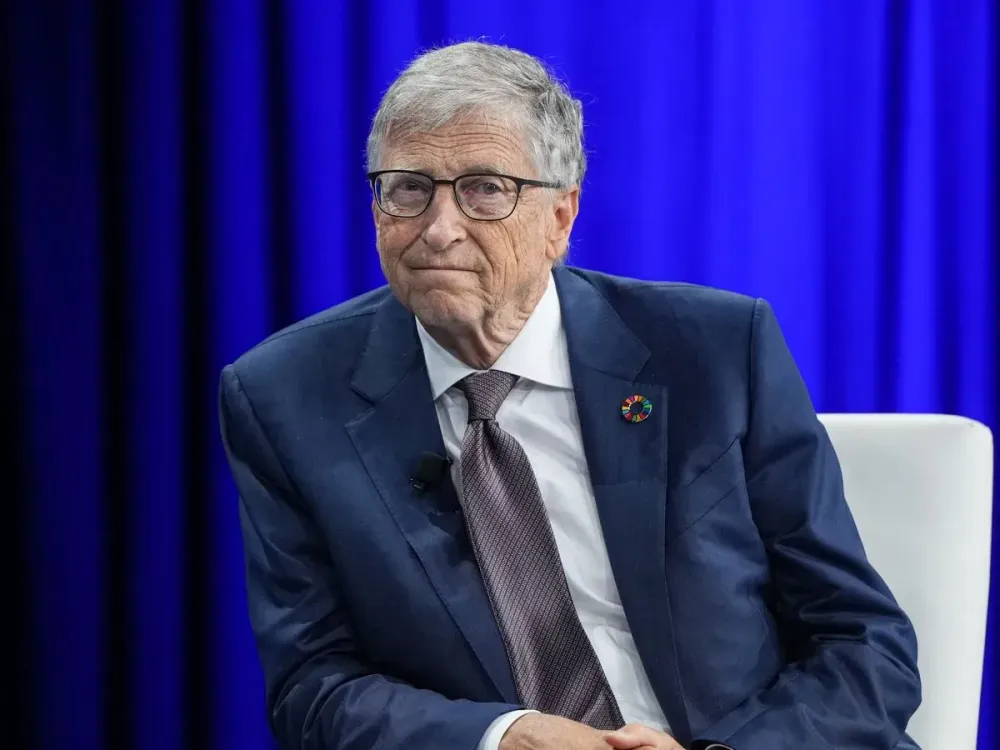 Bill Gates attends the Clinton Global Initiative 2024 Annual Meeting at New York Hilton Midtown