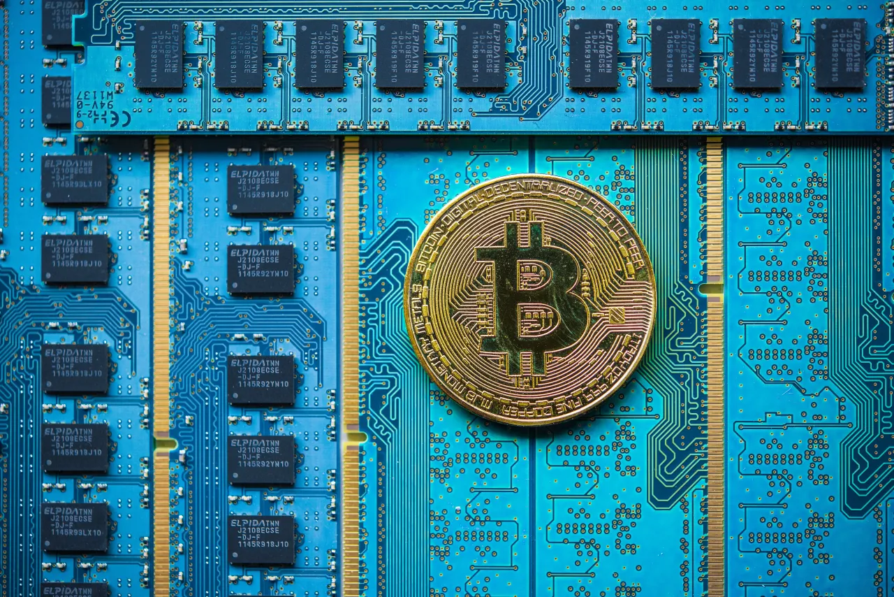 Visual representation of the digital Cryptocurrency, Bitcoin(Photo by studioEAST/Getty Images)