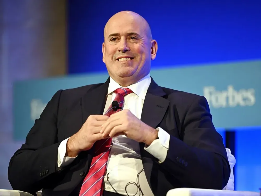Harvey Schwartz speaks at the 2024 Forbes Iconoclast Summit at Cipriani Wall Street