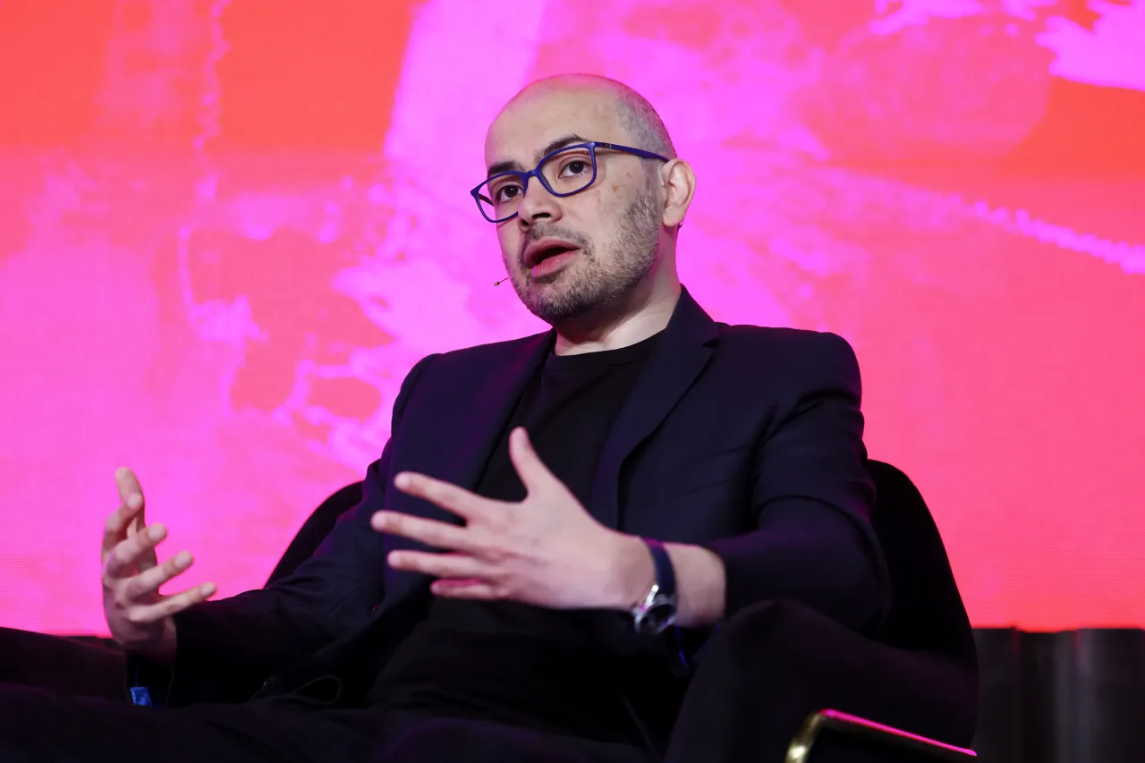 Demis Hassabis​ speaks onstage during the Frontiers of AI at Truman Brewery on June 02, 2025. Photo by Jack Taylor/Getty Images for SXSW London)