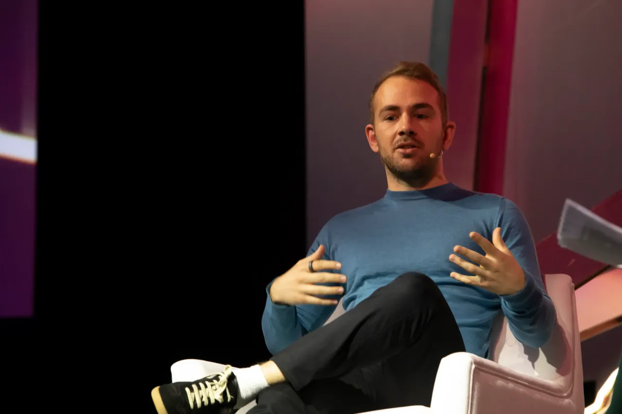 Devin Finzer, CEO OpenSea, during third day of Web Summit 2022 in Lisbon, Portugal on November 3, 2022. (Photo by Rita Franca/NurPhoto via Getty Images)
