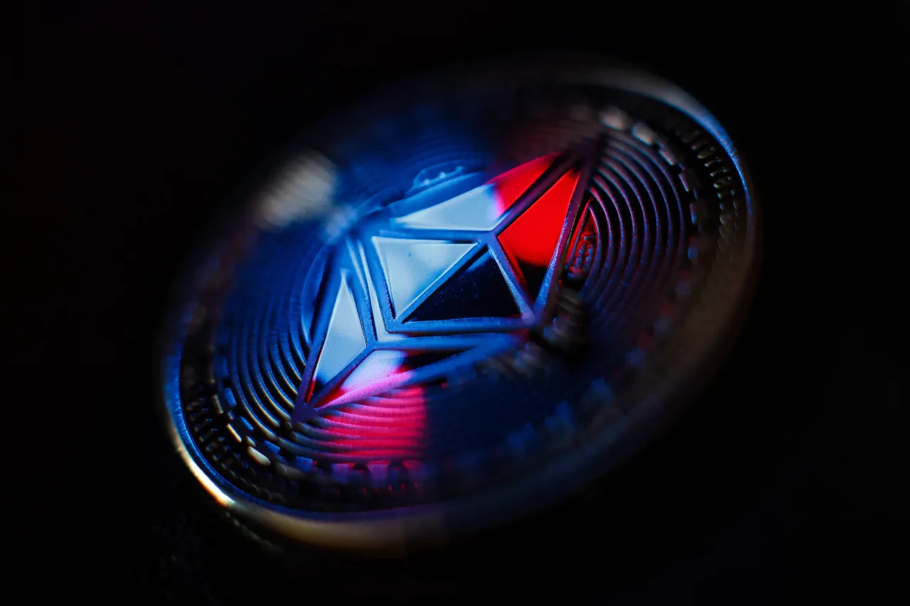In this photo illustration of the ethereum cryptocurrency 'altcoin' sits arranged for a photograph on April 25, 2018 in London, England. (Photo by Jack Taylor/Getty Images)