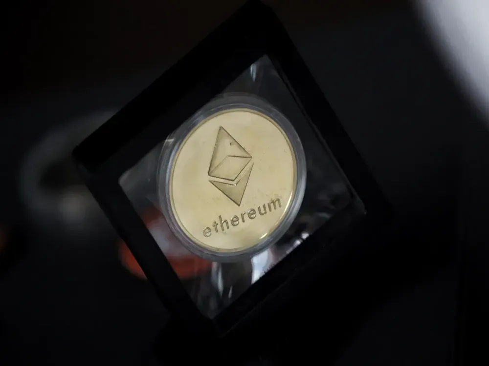 An ethereum cryptocurrency, on 14 September, 2022 in Madrid, Spain. (Photo By Eduardo Parra/Europa Press via Getty Images)