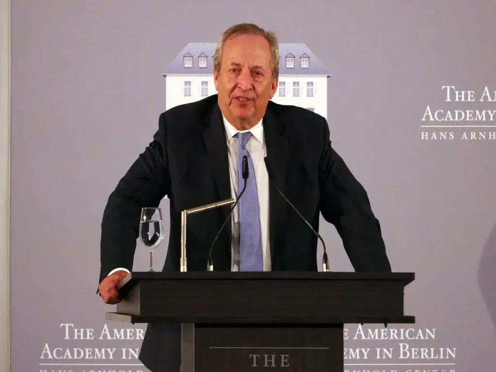 Larry Summers seen during the 2017 Henry A. Kissinger Prize at the American Academy in Berlin on June 20, 2017 in Berlin, Germany. (Photo by Chad Buchanan/Getty Images)