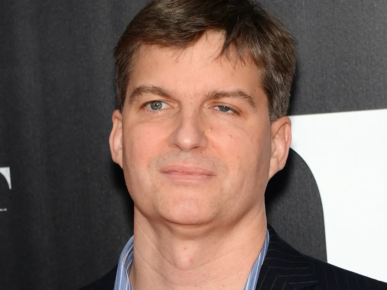 Michael Burry attends "The Big Short" New York premiere at Ziegfeld Theater on November 23, 2015 in New York City. 