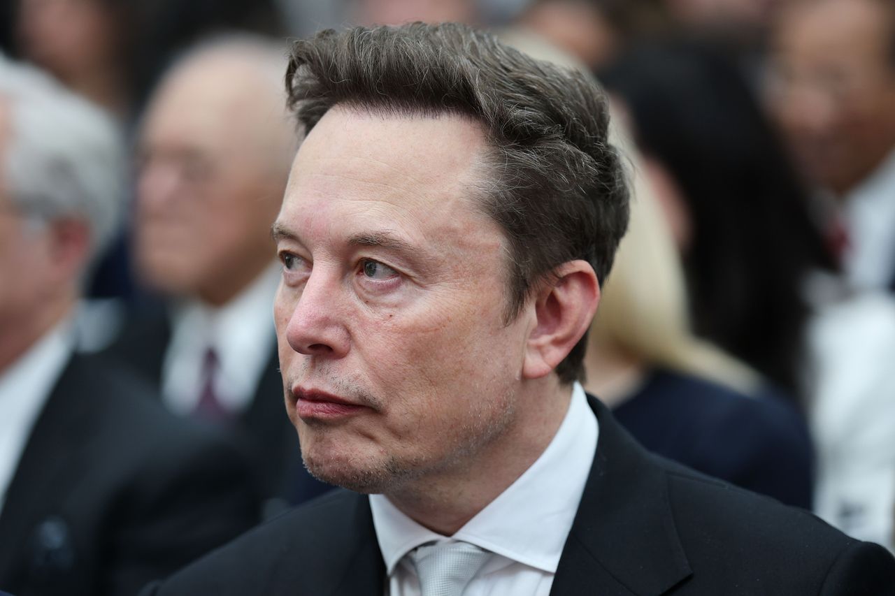 Tesla and SpaceX CEO Elon Musk attends the Golden Age of American Innovation Summit at the Institute of Peace on October 08, 2026 in Washington, DC. (Photo by Win McNamee/Getty Images)