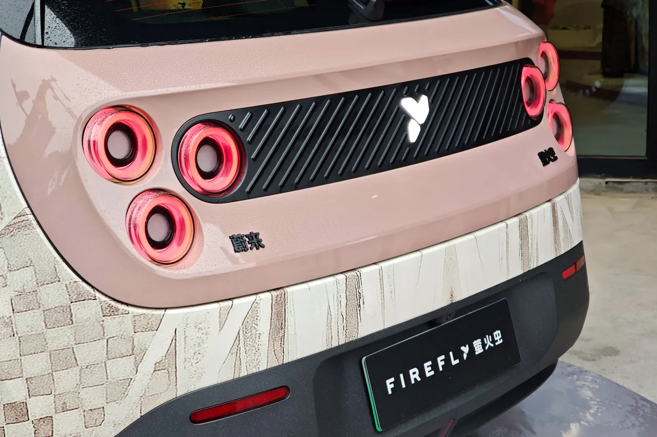 A NIO-FY electric vehicle appeared at an art festival event in Shanghai, China on October 14, 2025. (Photo credit should read CFOTO/Future Publishing via Getty Images)