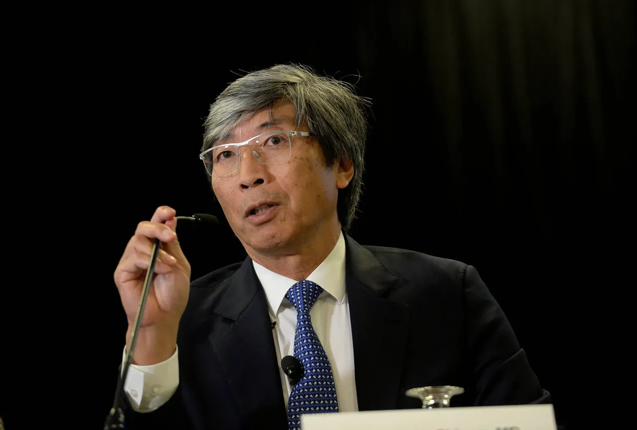 Dr. Patrick Soon-Shiong announces newest initiatives for Cancer MoonShot 2020 at Hyatt Regency Boston on October 26, 2016. (Photo by Darren McCollester/Getty Images for NantHealth, Inc.)