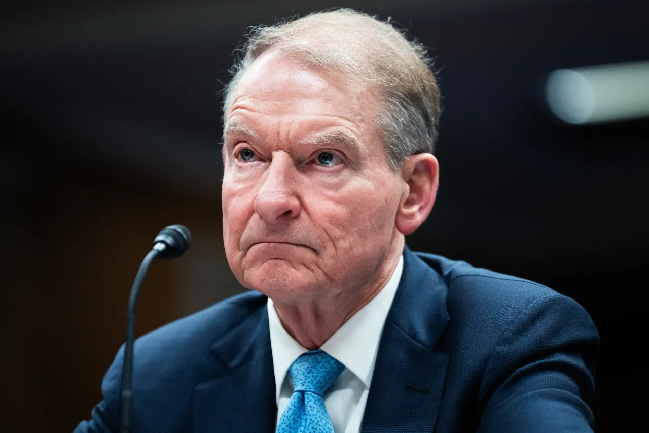 SEC Chairman Paul Atkins testifies during the Senate Appropriations Subcommittee on Financial Services and General Government hearing in Dirksen building on Tuesday, June 3, 2025. (Tom Williams/CQ-Roll Call, Inc via Getty Images)