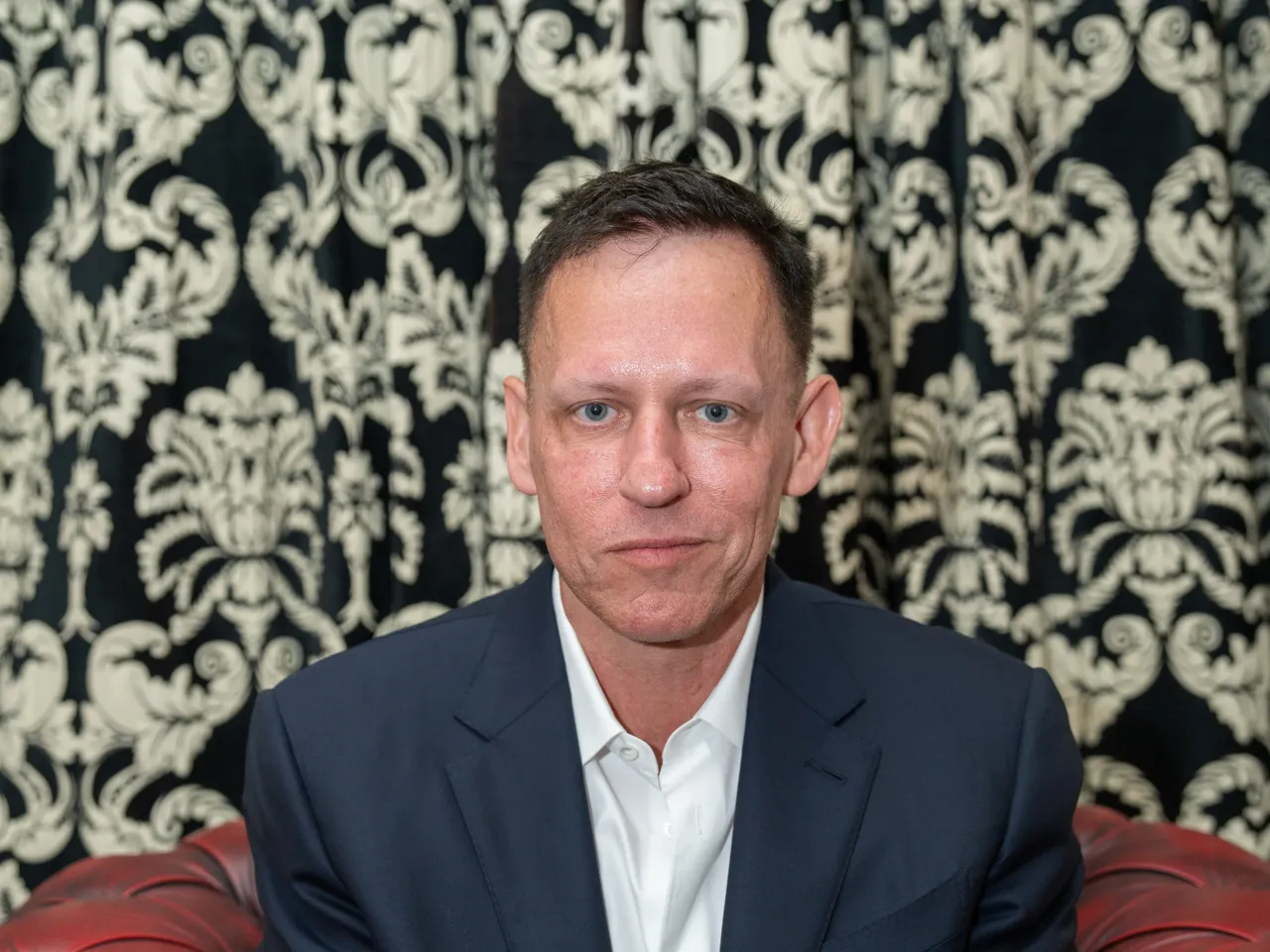 Peter Thiel speaks at The Cambridge Union on May 08, 2024 in Cambridge, Cambridgeshire. (Photo by Nordin Catic/Getty Images)