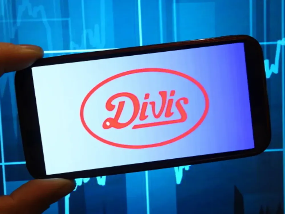  In this photo illustration, the Divis Laboratories company logo is seen displayed on a smartphone screen. (Photo Illustration by Piotr Swat/SOPA Images/LightRocket via Getty Images)