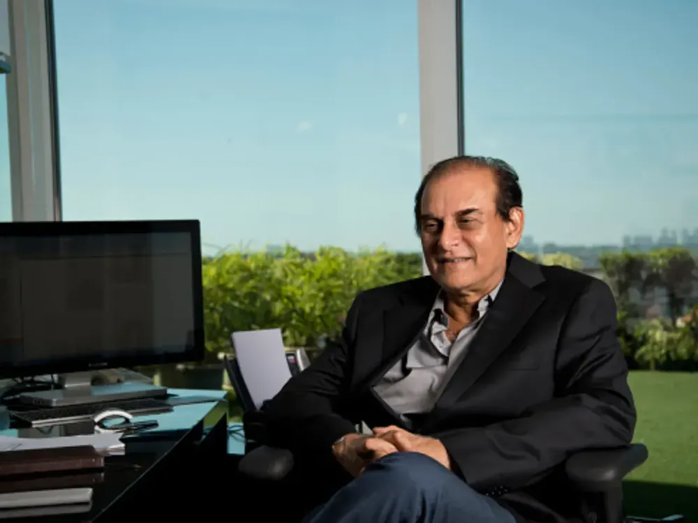 Harsh C. Mariwala, Chairman of Marico, poses for a profile shoot on June 9, 2015 in Mumbai, India. (Photo by Aniruddha Chowdhury/Mint via Getty Images)