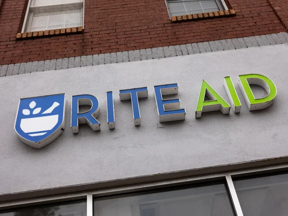 A Rite Aid pharmacy is seen on May 06, 2025 in the Brooklyn borough of New York City. (Photo by Spencer Platt/Getty Images)