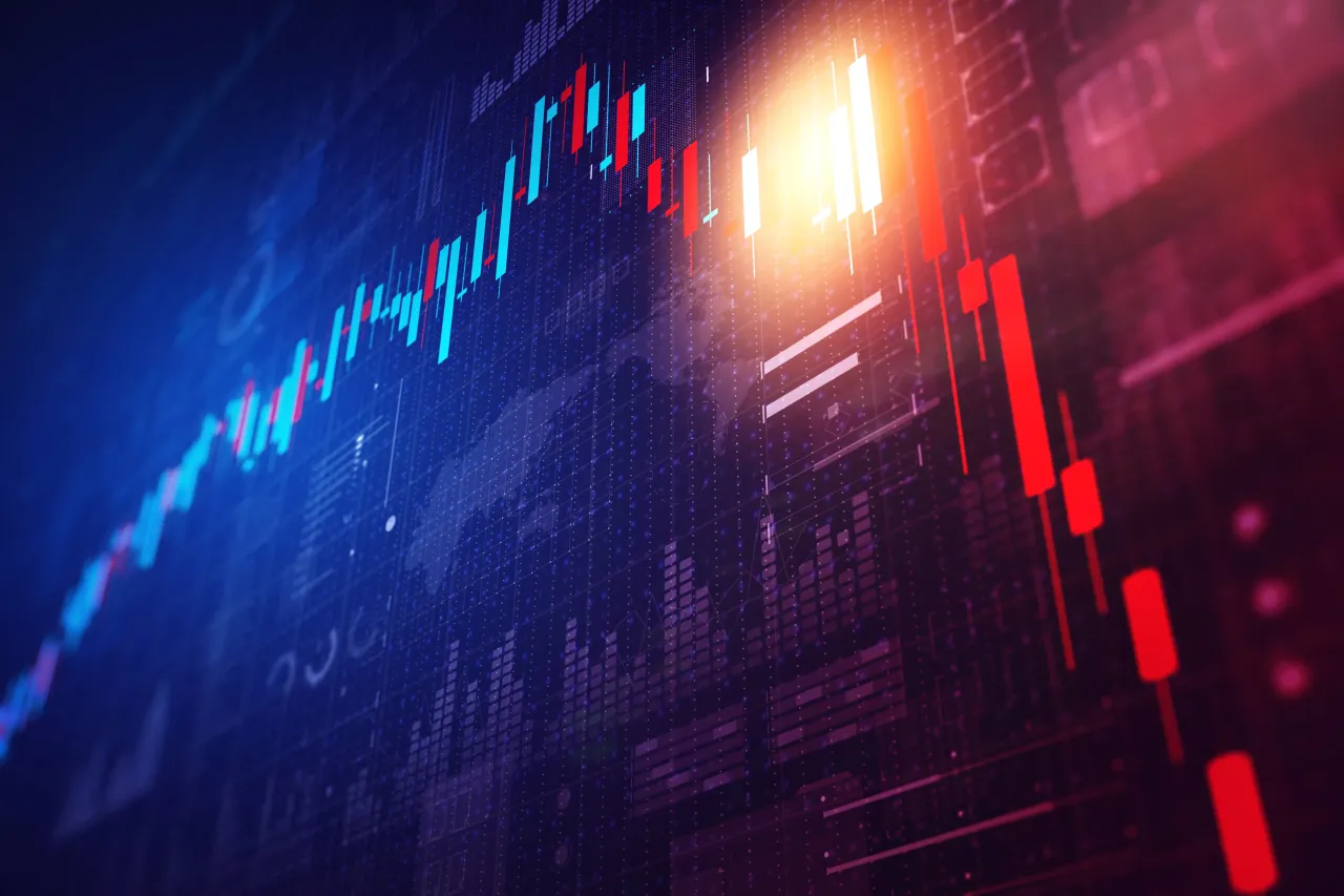 Representative image of stock price falling. (Photo by Yuichiro Chino/Getty Images)