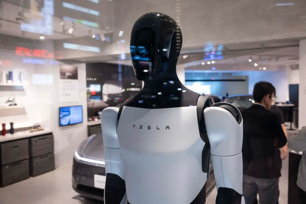 In April 2025, Tesla opened a pop-up store in Shibuya, Tokyo, strategically located just a minute's walk from Shibuya Station. (Photo by Stanislav Kogiku/SOPA Images/LightRocket via Getty Images)