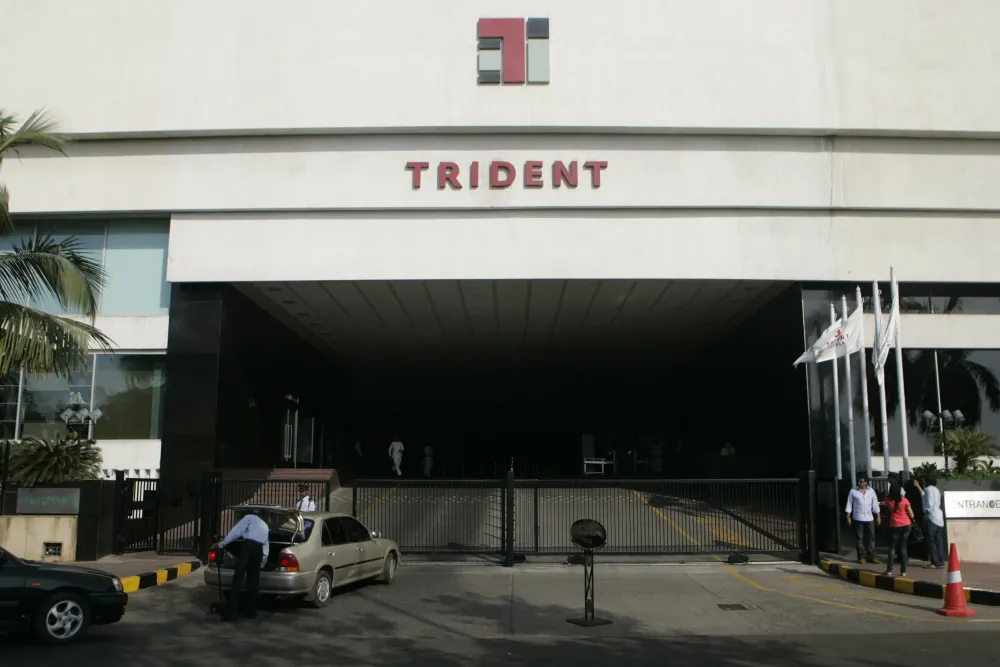 Hotel Trident in Nariman Point (Photo by Prasad Gori/Hindustan Times via Getty Images)