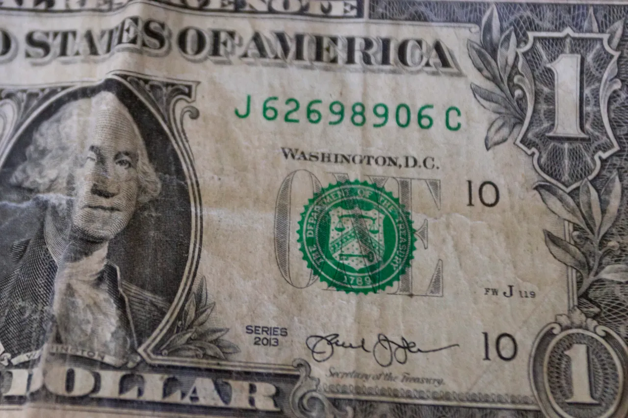 A photo illustration of a one-dollar banknote in Lisbon, Portugal, on June 30, 2025. (Photo by Luis Boza/NurPhoto via Getty Images)