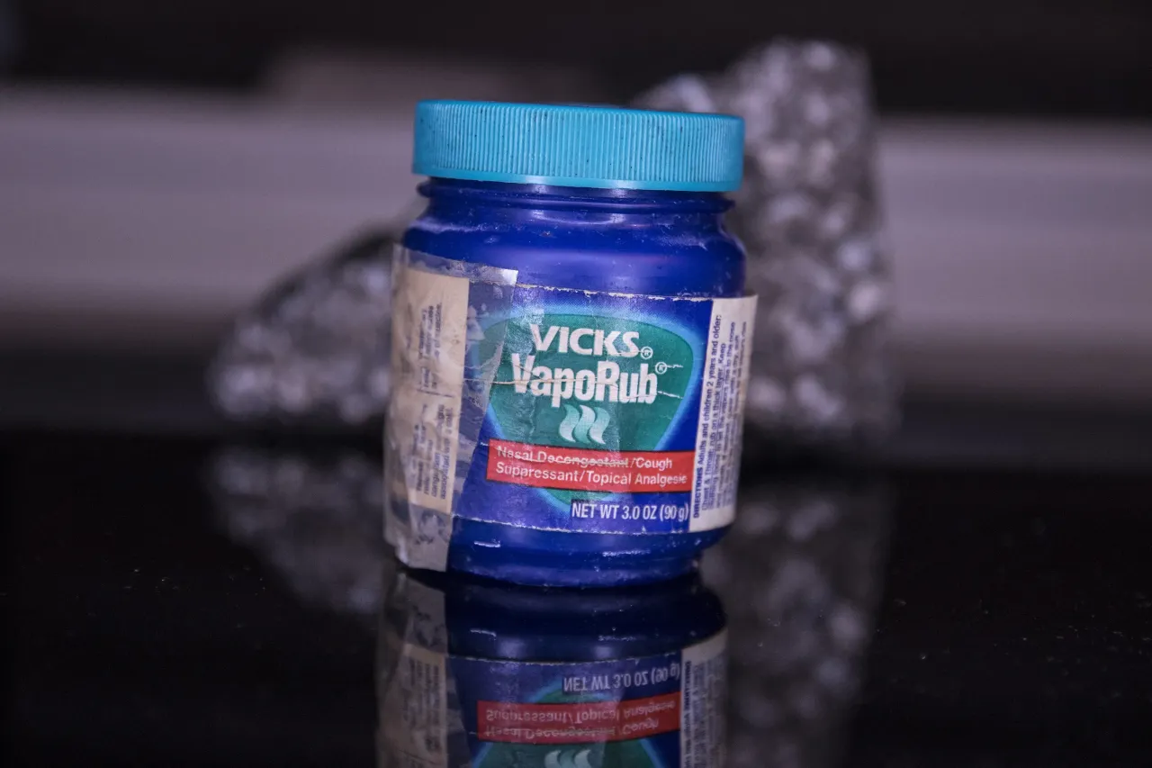 Vicks Vapor Rub, one of the brands owned by Helen of Troy. 
