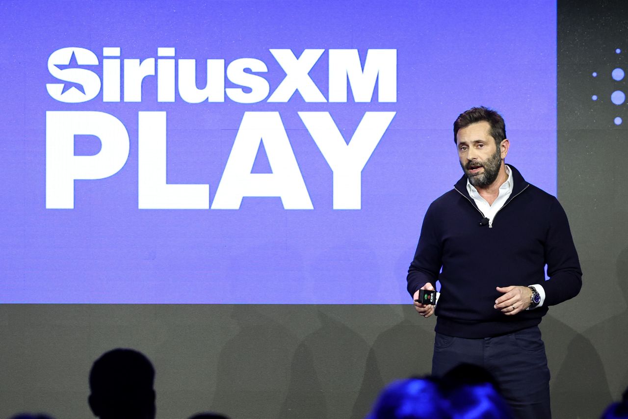 Wayne Thorsen, EVP, COO of SiriusXM, speaks during the SiriusXM Built With Audio event at Storied NYC on October 06, 2025 in New York City. (Photo by Jamie McCarthy/Getty Images for SiriusXM)