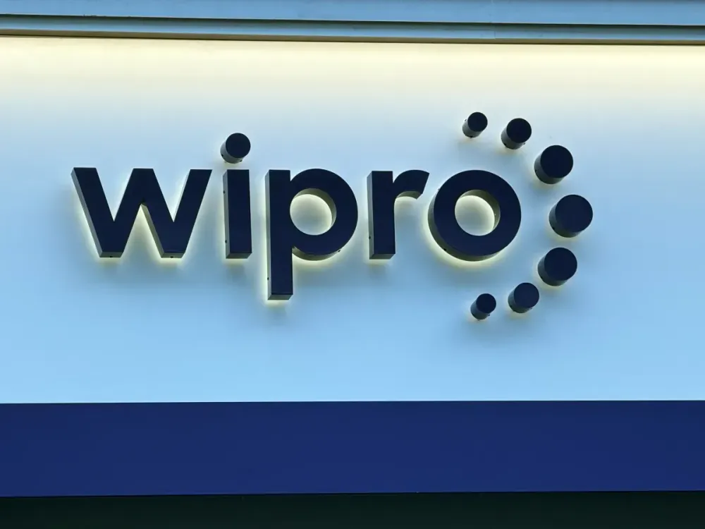 A Wipro store is seen at Promenade Street in Davos, Switzerland on January 21, 2025. (Photo by Ömer Sercan Karku/Anadolu via Getty Images)