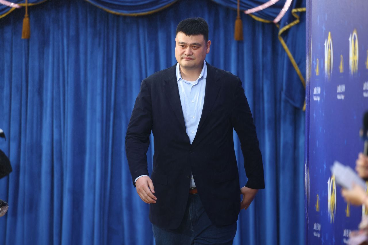Chinese basketball legend Yao Ming attends the special gala for the 10th anniversary celebration of Shanghai Disney Resort on June 15, 2026 in Shanghai, China. (Photo by VCG/VCG via Getty Images)