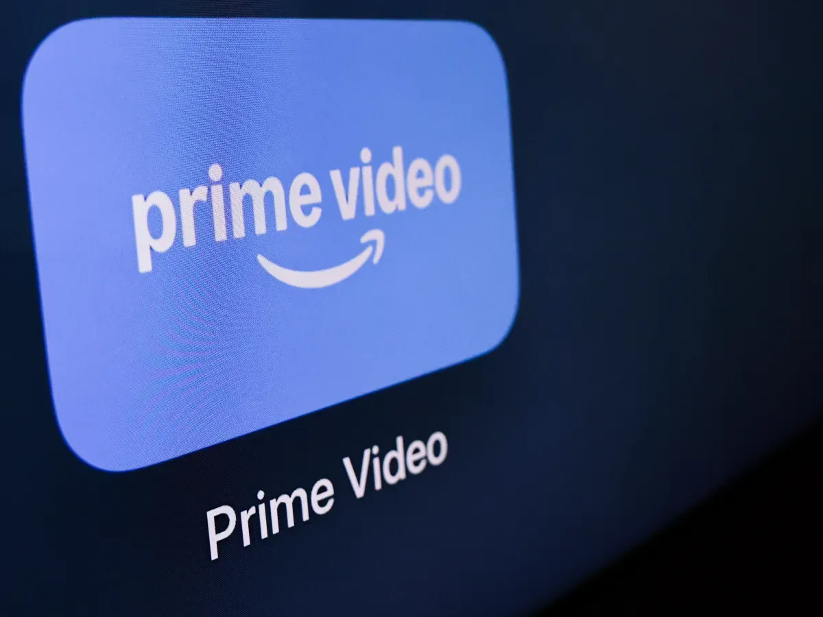 Prime Video logo displayed on a tv screen is seen seen in this illustration photo on January 11, 2025. (Photo by Jakub Porzycki/NurPhoto via Getty Images)