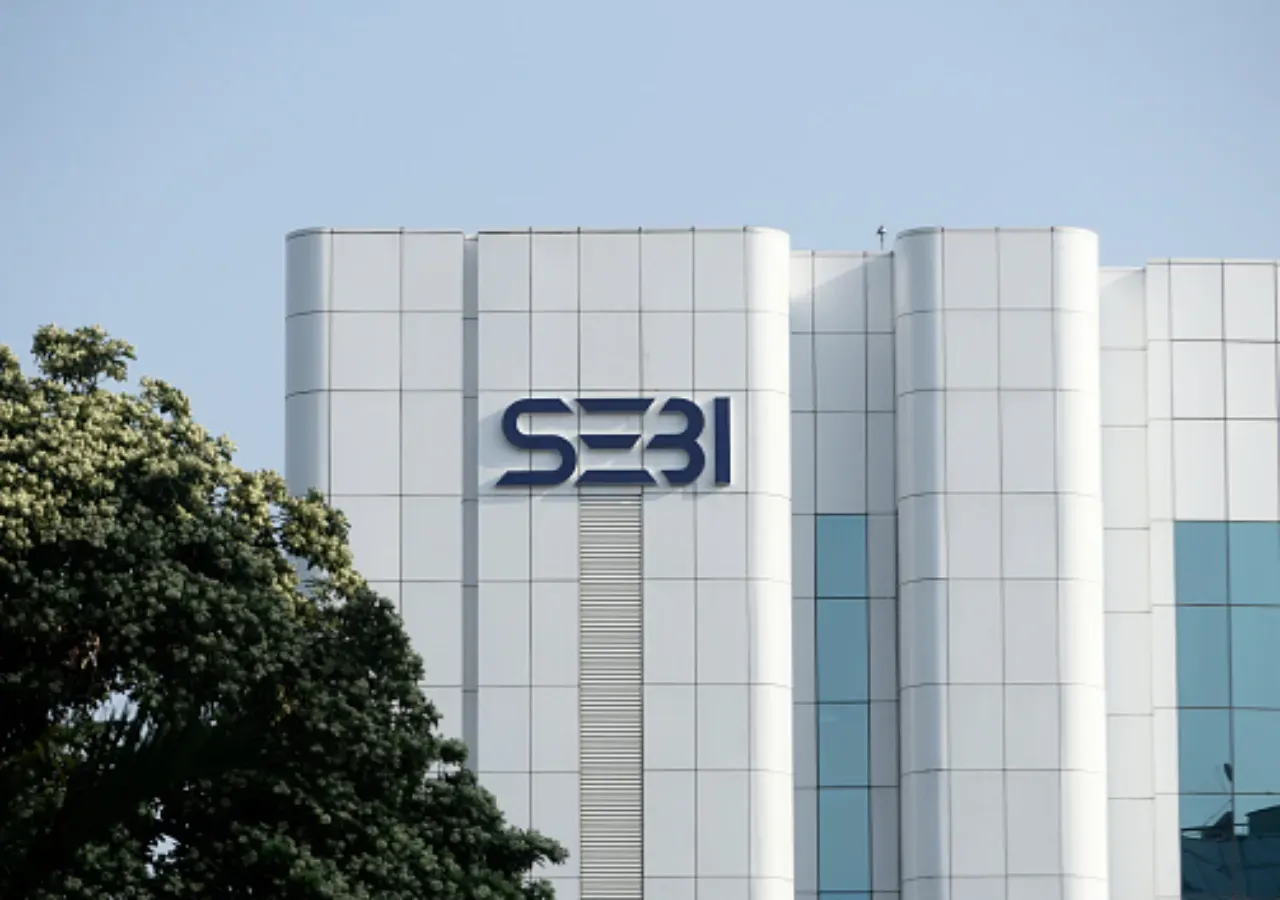 The SEBI (Securities and Exchange Board of India) building is in a business district of Mumbai, India, on October 22, 2024. (Photo by Indranil Aditya/NurPhoto via Getty Images)